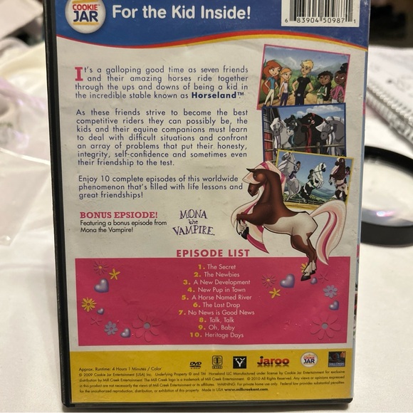 HORSELAND THE FAST AND THE FEARLESS DVD, AS SEEN ON CBS, 66 Mins. + Bonus Featur - Picture 3 of 4